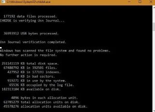 Windows 10da planlanmış Chkdsk işlemleri nasıl iptal edilir