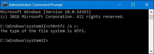 Semak dan betulkan ralat cakera keras dengan arahan chkdsk pada Windows