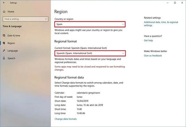Come cambiare la lingua del sistema in Windows 10