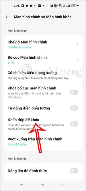 Cómo activar el doble toque para apagar la pantalla OPPO