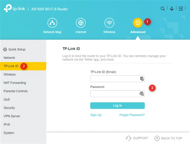 TP-Link WiFi 6 yönlendiricisine TP-Link Kimliği nasıl oluşturulur ve eklenir