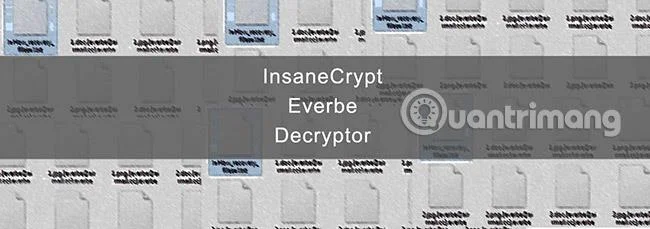 Bagaimana untuk menyahsulit perisian tebusan InsaneCrypt (Everbe 1.0)