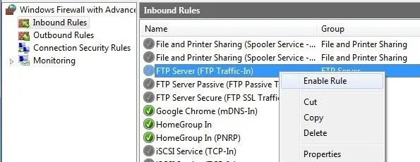 Windows'ta FTP Sunucusunu kurmak için IIS'yi kullanma