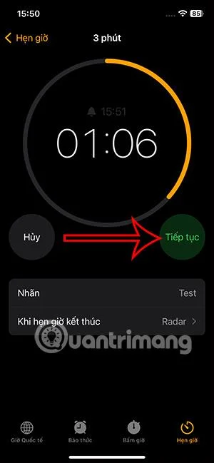Bagaimana untuk menetapkan berbilang pemasa pada iPhone