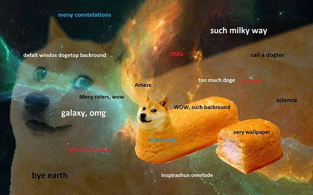 Doge Windows duvar kağıdı, Doge Windows 11 meme, Doge duvar kağıdı