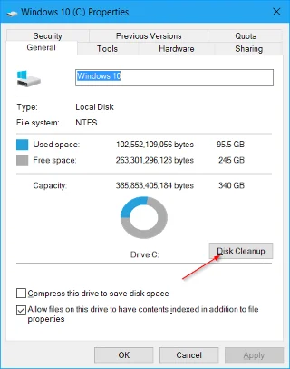 Windows 10 Anniversary Update 後にメモリ領域を解放する