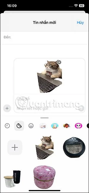 Bagaimana untuk menukar GIF menjadi pelekat pada iPhone