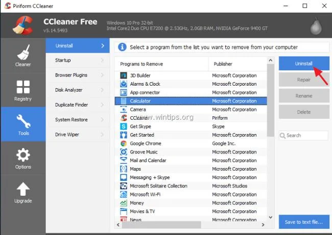 Windows 10/8.1/8'de Modern uygulamaları kaldırma talimatları