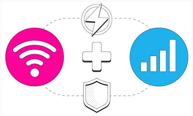 Comparaison de la vitesse entre le WiFi et les données mobiles
