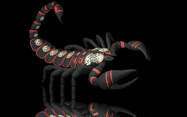 Kertas dinding super comel tanda zodiak: Scorpio, Shen Nong, Thien Yet, Thien Hat