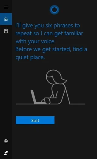 Arahan untuk persediaan optimum untuk Cortana pada Windows 10 (Bahagian 1)