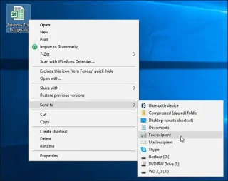 Bagaimana untuk menyesuaikan menu Hantar ke dalam Windows 10