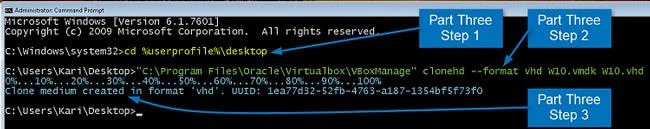 Bagaimana untuk mencuba dan menguji Windows 10 betul-betul pada komputer sebenar, menggunakan fail VHD Microsoft yang tersedia