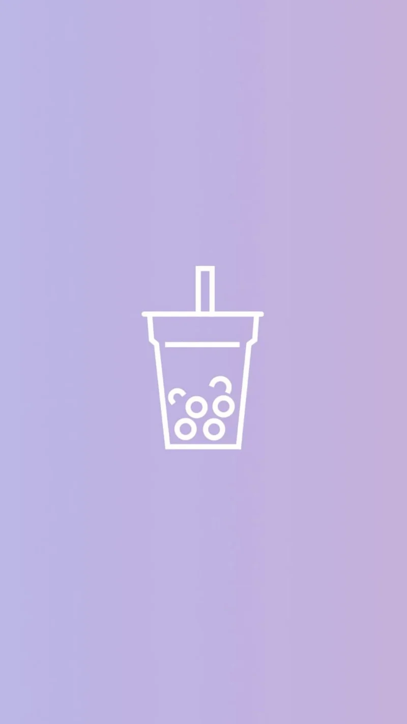 Kertas dinding teh susu, kertas dinding teh susu yang cantik