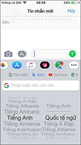 Cara menterjemah mesej pada aplikasi papan kekunci Gboard