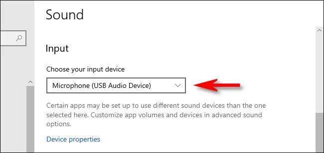 Windows 10'da varsayılan mikrofon nasıl seçilir