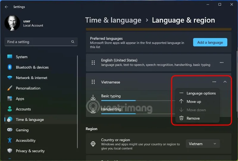 Vietnamese typefouten oplossen in de Microsoft Mail-applicatie op Windows 11