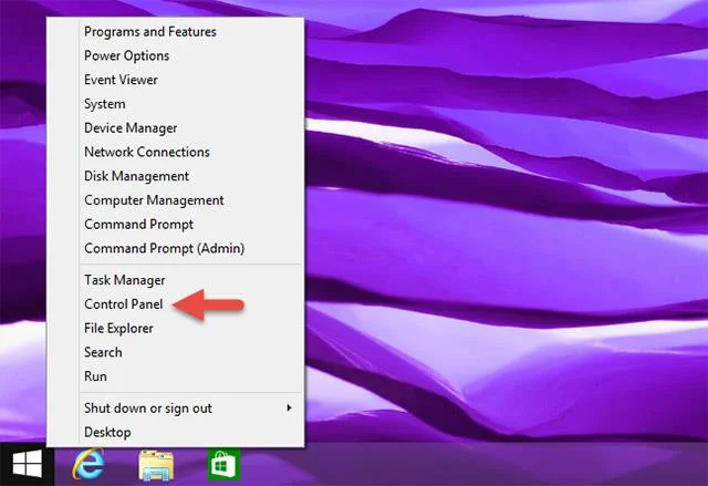 Bagaimana untuk membuka Panel Kawalan pada Windows 10, 8.1, 7