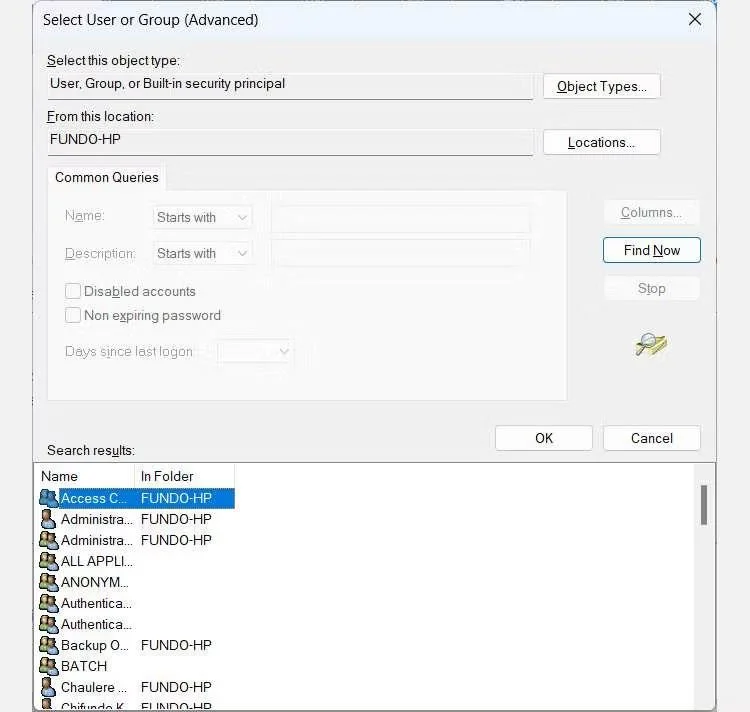 Hoe de toegangscontrole-invoer is corrupt-fout op Windows te repareren