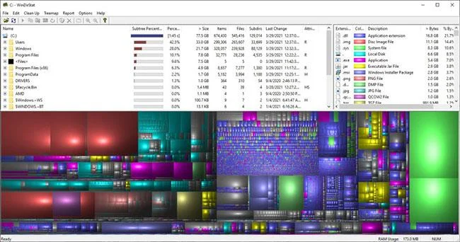 Bagaimana untuk mencari fail besar pada Windows 10