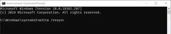 Windows'ta komut kullanılarak zaman senkronizasyonu nasıl zorlanır