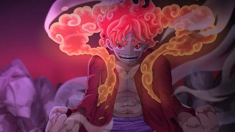 Luffy Gear 5 duvar kağıdı, Luffy Tanrısı Nika duvar kağıdı