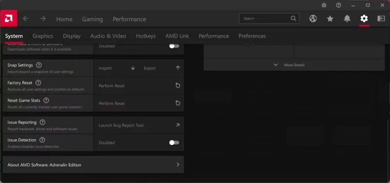 Comment corriger l'erreur AMD Driver Timeout (TDR) sous Windows