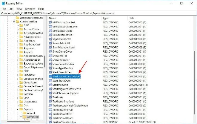 Terugkeren naar het Windows 10 Start-menu op Windows 11