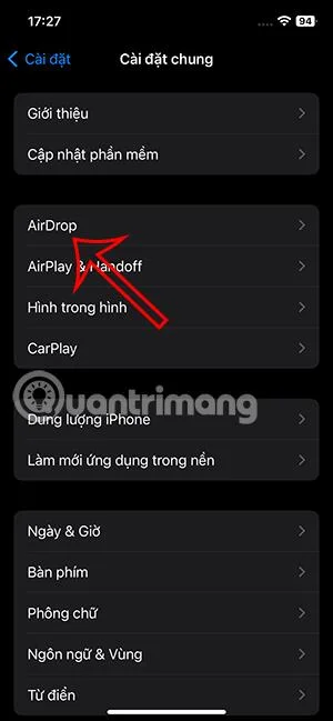 Arahan untuk menyahaktifkan NameDrop pada iPhone