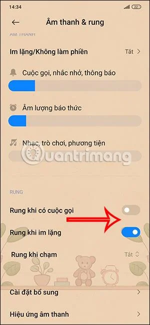 Arahan untuk melaraskan mod getaran pada telefon Xiaomi
