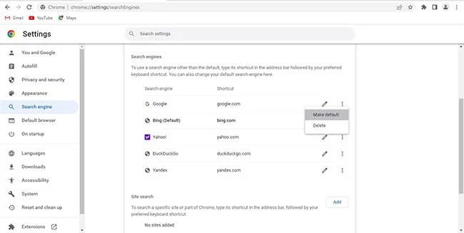 Comment supprimer le pirate de l'air Quick Search Tool du navigateur