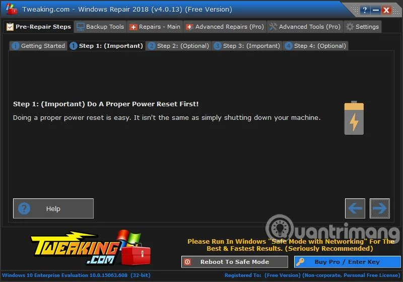 Cara menggunakan Pembaikan Windows untuk membetulkan ralat Windows