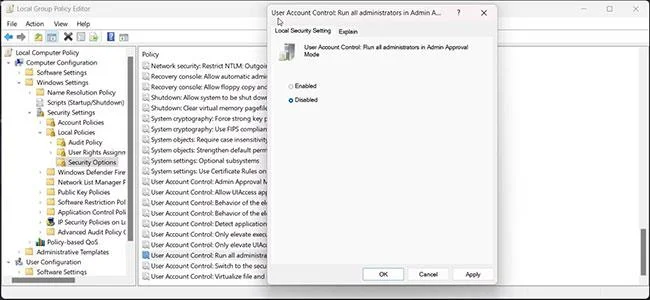 4 manieren om Gebruikersaccountbeheer (UAC) uit te schakelen op Windows 11