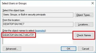 Arahan untuk menyediakan dan mengurus Pelayan FTP pada Windows 10