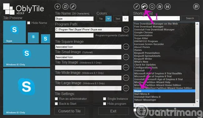 Windows 8'de etkileyici Döşemeler nasıl oluşturulur?