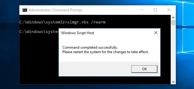 Windows lisansını genişletmek için Slmgr kullanın