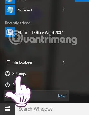 Arahan untuk menetapkan pemasa untuk menukar kertas dinding Windows 10