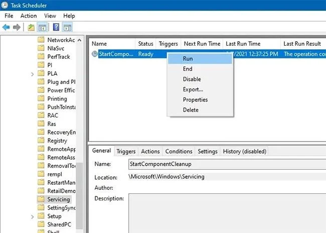 Bagaimana untuk membersihkan dan memulihkan ruang pada pemacu Windows C