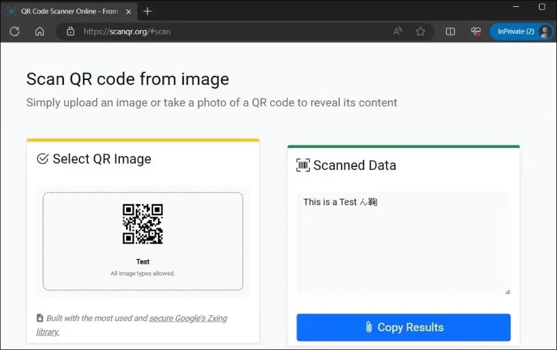 Bagaimana untuk membaca kod QR pada komputer