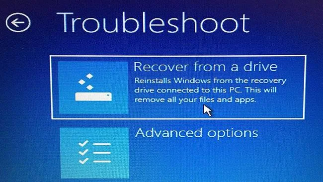 Buat Pemacu Pemulihan untuk Windows 10