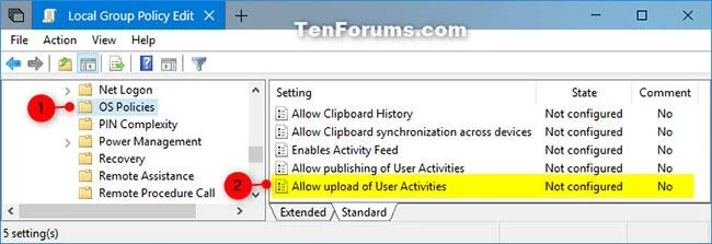 Bagaimana untuk membolehkan / melumpuhkan penyegerakan dari PC ke awan dalam Windows 10