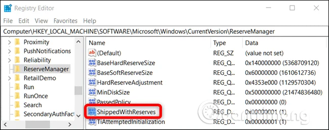 Windows 10'da Ayrılmış Depolama nasıl devre dışı bırakılır