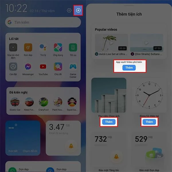 Arahan untuk memuat turun widget cantik untuk Xiaomi