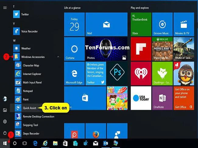 Cara mendapatkan sokongan jauh dengan aplikasi Quick Assist dalam Windows 10