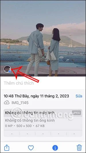 Cara menambah wajah pada foto pada iPhone