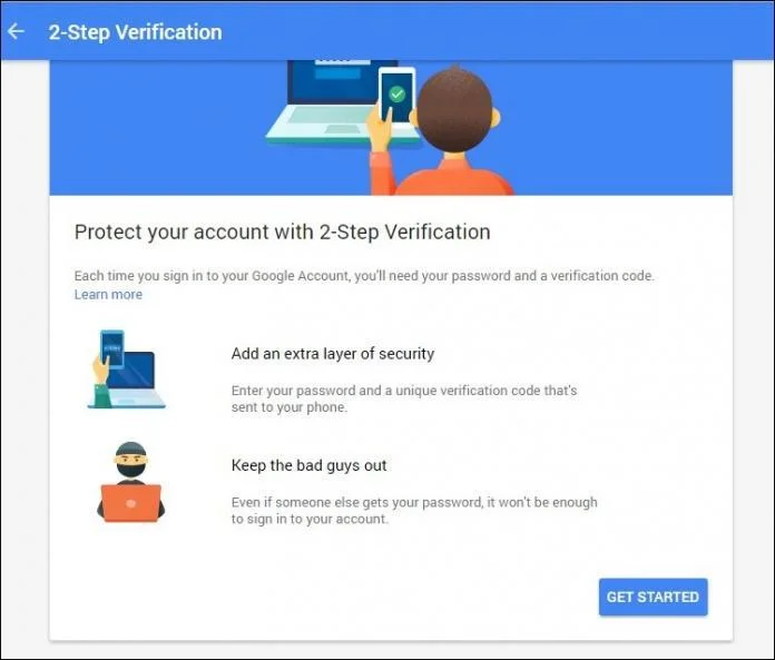 Login to Google