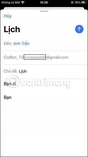 Cara memanggil semula e-mel yang dihantar pada iOS 16
