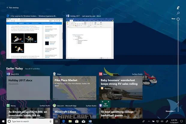 Perkara yang diharapkan daripada Kemas Kini Windows 10 Spring Creators