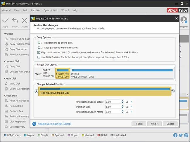 Bagaimana untuk memindahkan Windows ke SSD tanpa memasang semula