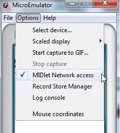 MicroEmulator ile düşük bant genişliğine sahip İnternet kullanın